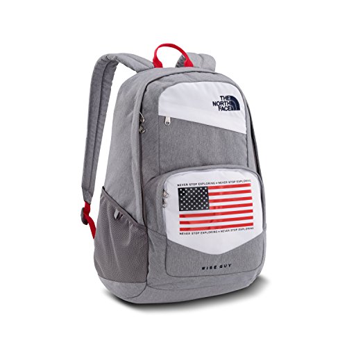 0889589419232 - MEN'S THE NORTH FACE USA WISE GUY BACK PACK TNF LIGHT GREY HEATHER SIZE ONE SIZE