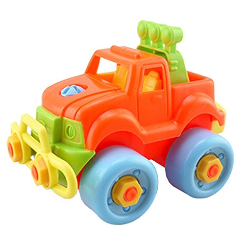 8896566963659 - BABY PLASTIC CAR TOY DISASSEMBLY ASSEMBLY CLASSIC CARS TRUCK TOYS BRAND CHILDREN GIFTS HOT