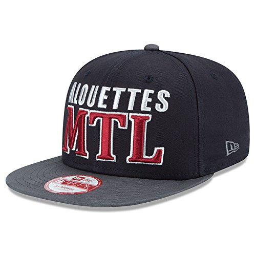 0889677136836 - MONTREAL ALOUETTES CFL PLAYER INSPIRED 9FIFTY CAP - SIZE ONE SIZE