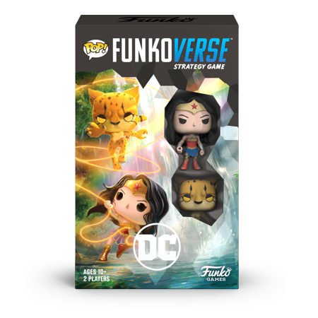 0889698458931 - POP! FUNKOVERSE: DC COMICS 102 - 2-PACK, WONDER WOMAN AND THE CHEETAH