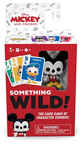 0889698493550 - FUNKO GAMES: SOMETHING WILD CARD GAME - MICKEY & FRIENDS