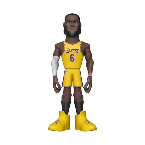 0889698572910 - FUNKO POP! VINYL GOLD NBA: LAKERS- LEBRON WITH CHASE 5 (STYLES MAY VARY)