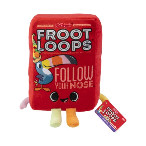 0889698577694 - POP PLUSH: KELLOGGS- FROOT LOOPS CEREAL BOX