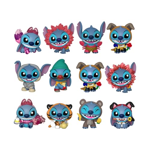 0889698760812 - FUNKO POP! MYSTERY MINI: DISNEY STITCH IN COSTUME, ONE MYSTERY FIGURE (STYLES MAY VARY)