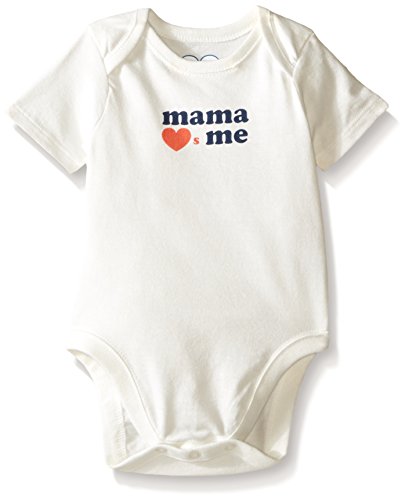 0889705104356 - THE CHILDREN'S PLACE BABY MOMMA LOVES ME BODYSUIT, SIMPLY WHITE, 3-6 MONTHS