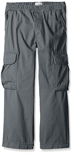 0889705114201 - THE CHILDREN'S PLACE SLIM BOYS PULL-ON CARGO PANT, GRAY STEEL, 10S