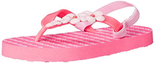 0889705131888 - THE CHILDREN'S PLACE DAISY FLIP FLOP SANDALS (TODDLER), PINK, 10/11 M US TODDLER