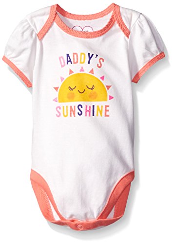 0889705174441 - THE CHILDREN'S PLACE BABY SUNSHINE TALKER, SIMPLY WHITE, 0-3 MONTHS
