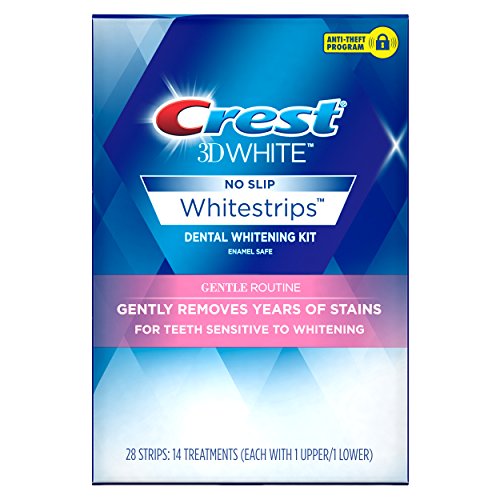 0889714000434 - CREST 3D WHITE WHITESTRIPS GENTLE ROUTINE TREATMENTS - 14 EA