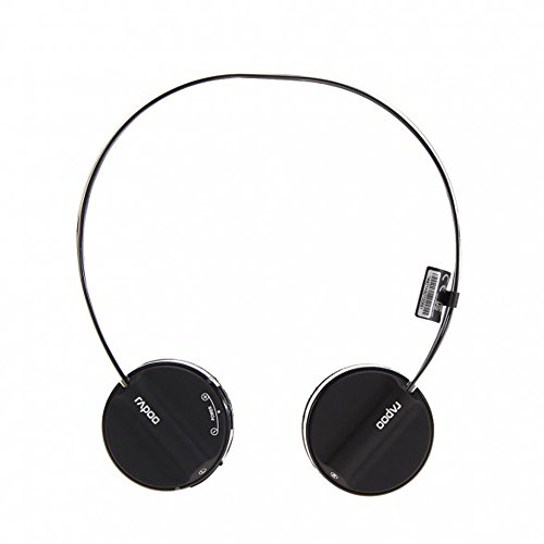 0889743093735 - RAPOO H3070 2.4GHZ 3.5MM JACK WIRELESS HEADSET WITH MICROPHONE - BLACK