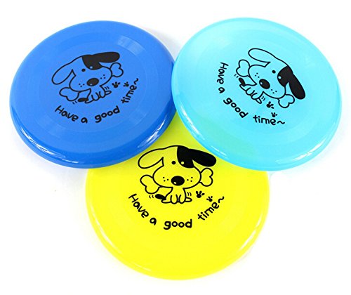 0889743429770 - GENERIC DOG PLASTIC SMALL FLYING DISK DOG TOY FOR PET CATCH RESISTANT TRAINING FETCH TOY