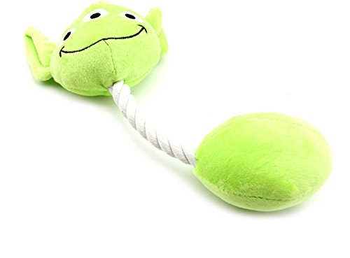 0889743430851 - GENERIC PET PUPPY DOGS EXTREMELY SOFT DOG TOY PLUSH DENTAL CHEWS TOY BRAIDED ROPE IDEAL FOR TEETHING COTTON DOG SOFT TOYS