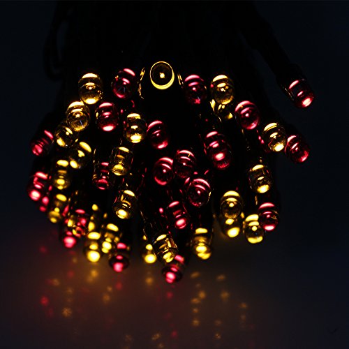 0889743590654 - ZOFEI SOLAR OUTDOOR STRING LIGHTS,40FT 100 LED SOLAR STRING FAIRY WATERPROOF LIGHTS CHRISTMAS LIGHTS SOLAR POWERED STRING LIGHTS FOR GARDEN, PATIO, YARD, HOME, CHRISTMAS TREE, PARTIES (RGB)