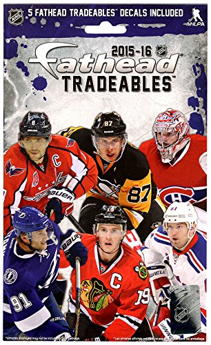 0889759012164 - NHL 2015-16 FATHEAD TRADEABLES 5-PACK ...