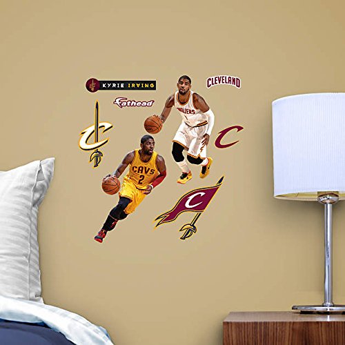 0889759014328 - CLEVELAND CAVALIERS KYRIE IRVING HOME & AWAY TEAMMATE FATHEAD
