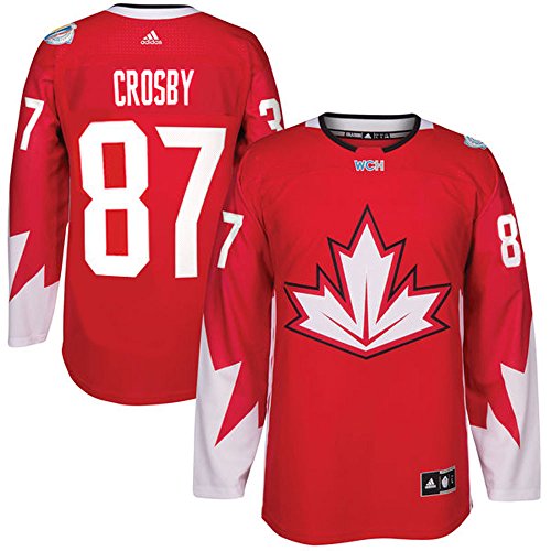 0889764925541 - WORLD CUP OF HOCKEY 2016 SIDNEY CROSBY CANADA RED PREMIER PLAYER JERSEY (X-LARGE)