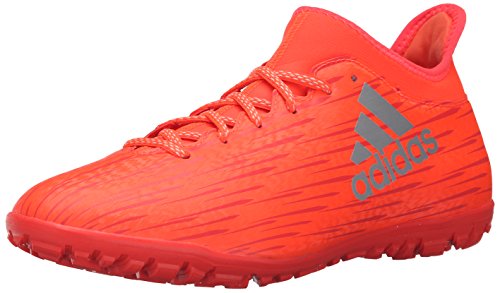0889765652057 - ADIDAS PERFORMANCE MEN'S X 16.3 TF SOCCER SHOE, SOLAR RED/METALLIC SILVER/HI-RES RED F, 9 M US