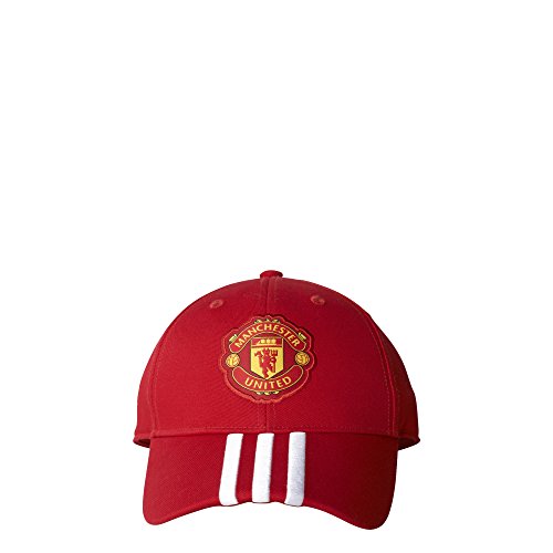 0889769360026 - ADIDAS MANCHESTER UNITED 3S CAP REALRED/RED/WHITE OS