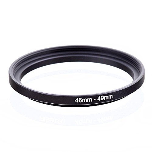 0889787961304 - SNT 46-49MM STEP-UP ADAPTER RING METAL STEPPING RINGS LENS FILTER RING 46MM LENS TO 49MM ADAPTER CAMERA ACCESSORY FOR CANON NIKON SONY SIGMA TAMRON DSLR CAMERAS