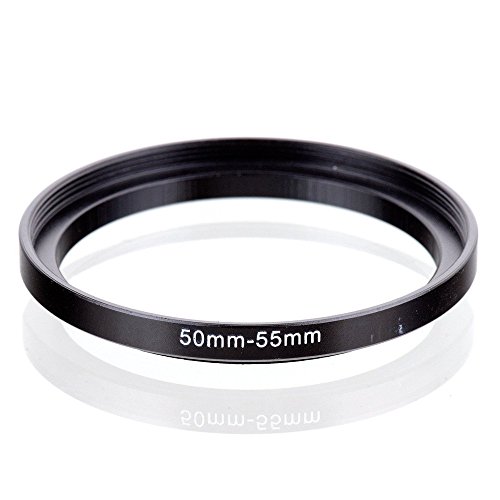 0889787961403 - SNT 50-55MM STEP-UP ADAPTER RING METAL STEPPING RINGS LENS FILTER RING 50MM LENS TO 55MM ADAPTER CAMERA ACCESSORY FOR CANON NIKON SONY SIGMA TAMRON DSLR CAMERAS