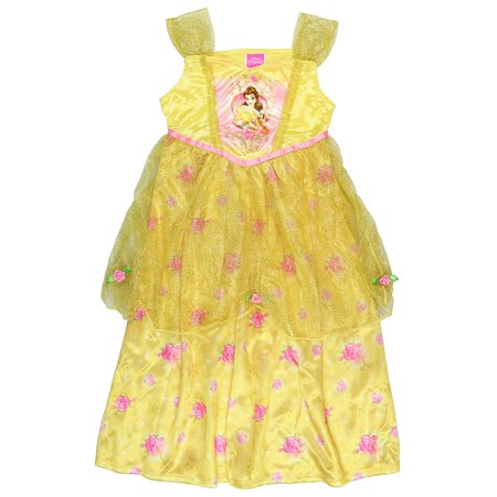 0889799251226 - DISNEY PRINCESS BELLE GIRLS FANTASY NIGHTGOWN BEAUTY AND THE BEAST