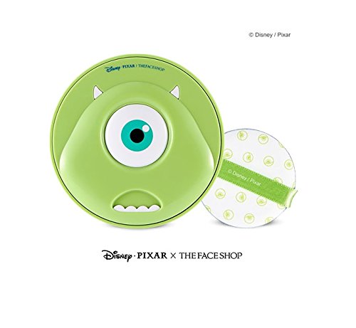 0889810121330 - THE FACE SHOP DISNEY CC LONG STAY CUSHION (OEM) MIKE 2016 NEW (V203 NATURAL BEIGE)