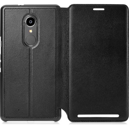 0889899132722 - GENUINE HP WALLET FOLIO LEATHER CASE COVER FOR HP ELITE X3 - BLACK (V8Z61AA)