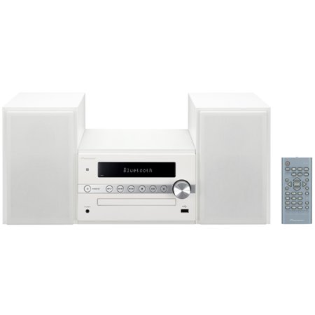 0889951000396 - PIONEER X-CM56W MINI STEREO SYSTEM WITH BUILT-IN BLUETOOTH (WHITE)