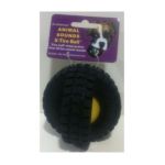 0890035000423 - X-TIRE BALL DOG TOY SIZE 5