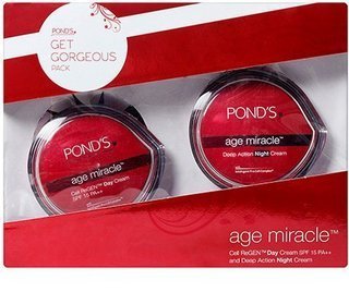 8901030441226 - POND'S AGE MIRACLE CELL REGEN DAY CREAM SPF15PA++ AND DEEP ACTION NIGHT CREAM