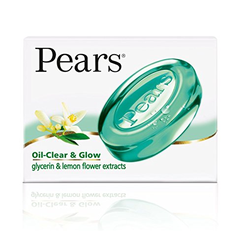 8901030493089 - PEARS OIL-CLEAR AND GLOW SOAP WITH GLYCERIN AND LEMON FLOWER EXTRACTS (75GM) BY UNILEVER