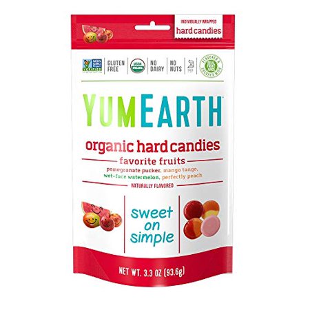 0890146001531 - YUMEARTH ORGANIC FRESHEST FRUIT DROPS, 3.3 OUNCE POUCHES (PACK OF 6)