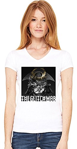 8901577864458 - THE GLITCH MOB LOVE DEATH IMMORTALITY WOMENS V-NECK T-SHIRT XX-LARGE