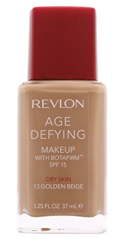 0890185957950 - REVLON AGE DEFYING MAKEUP WITH BOTAFIRM FOR DRY SKIN, GOLDEN BEIGE, 1.25 OUNCE