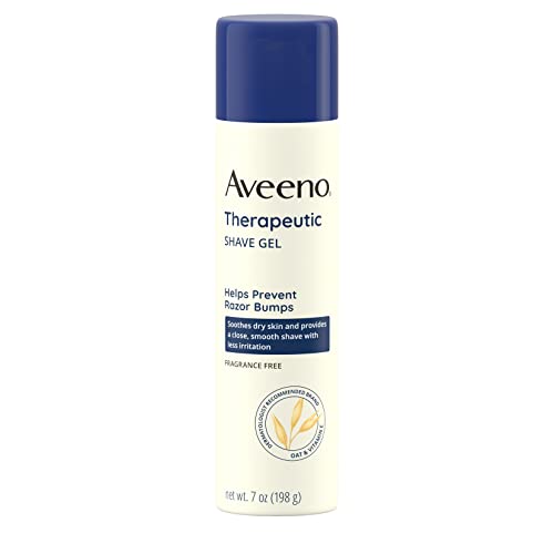 0890284175286 - AVEENO THERAPEUTIC SHAVE GEL WITH NATURAL COLLOIDAL OATMEAL 7 OZ (198 G)