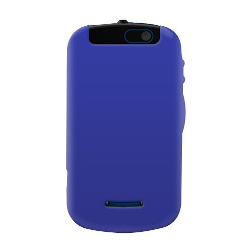 8903384046164 - AMZER RUBBERIZED SNAP-ON CRYSTAL HARD CASE FOR MOTOROLA CLUTCH I475 - 1 PACK - FRUSTRATION-FREE PACKAGING - BLUE