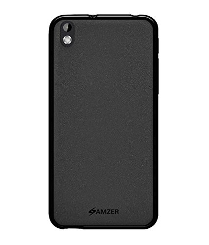 8903384081295 - AMZER PUDDING SOFT GEL TPU SKIN FIT CASE FOR HTC DESIRE 816 - RETAIL PACKAGING - BLACK