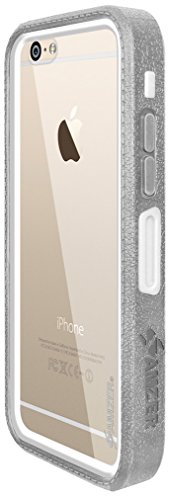 8903384087198 - AMZER CRUSTA RUGGED EMBEDDED TEMPERED GLASS CASE WITH BELT CLIP HOLSTER FOR IPHONE 6 PLUS, IPHONE 6S PLUS (FOR SILVER, GOLD & ROSE GOLD IPHONE 6/6S PLUS) - GREY ON WHITE