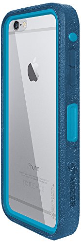 8903384088232 - AMZER CRUSTA RUGGED EMBEDDED TEMPERED GLASS CASE WITH BELT CLIP HOLSTER FOR IPHONE 6 PLUS, IPHONE 6S PLUS (FOR SPACE GREY IPHONE 6/6S PLUS) - BLUE ON BLUE