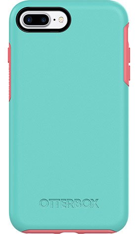 8904048464959 - OTTERBOX SYMMETRY CASE IPHONE 7+ PLUS - MINT/CANDY PINK