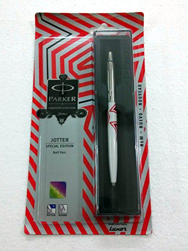 8904114982028 - PARKER JOTTER SPECIAL EDITION CT BALL POINT BALLPEN WAVE FRONT RED BRAND NEW SEALED ORGINAL BLUE INK FREE SHIPPING