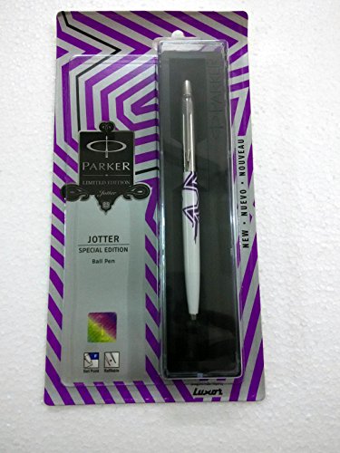 8904114982813 - PARKER JOTTER SPECIAL EDITION CT BALL POINT BALLPEN WAVE FRONT PURPLE BRAND NEW SEALED ORGINAL BLUE INK FREE SHIPPING