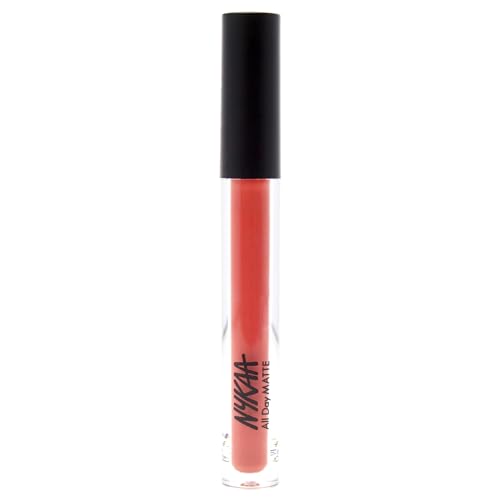 8904245715922 - NYKAA COSMETICS ALL DAY MATTE LIQUID LIPSTICK, DARLING DAUGHTER, 0.07 OZ - SOFT PINK NUDE - WATERPROOF, TRANSFER-PROOF - ENRICHED WITH VITAMIN E