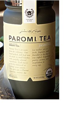 0890452001188 - PAROMI TEA - FULL LEAF GREEN TEA - JASMINE (1 PACK)