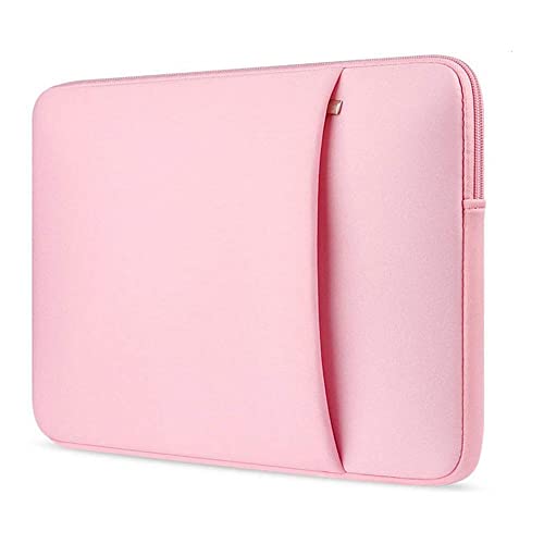 8905148492330 - AMZER 13 INCH LAPTOP SLEEVE BAG WITH SIDE POCKET FOR MACBOOK PRO 13 A2338 M1 A2251 A2289 A2159 A1989 A1706 A1708 MACBOOK AIR 13 A2337 M1 A2179 A1932 - PINK