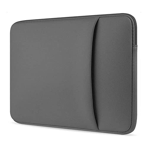 8905148492422 - AMZER 14 INCH LAPTOP SLEEVE BAG WITH SIDE POCKET FOR MACBOOK PRO 2021 A2442 M1 PRO / M1 MAX - GRAY