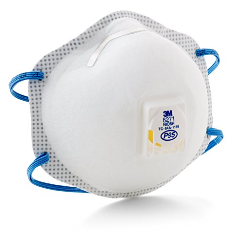 0890717387538 - 3M PARTICULATE RESPIRATOR 8271, P95 (PACK OF 10)