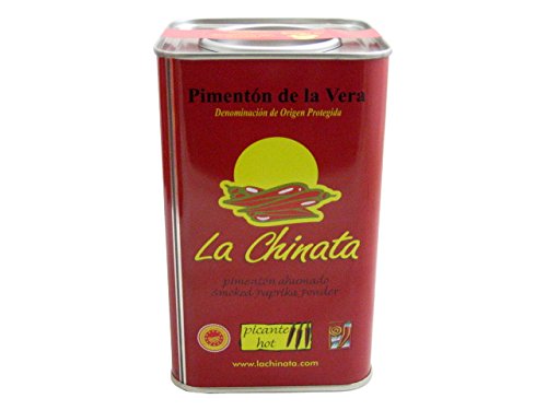 0890859000166 - LA CHINATA PIMENTON DE LA VERA PICANTE DOP (HOT SMOKED SPANISH PAPRIKA POWDER) FOOD SERVICE SIZE