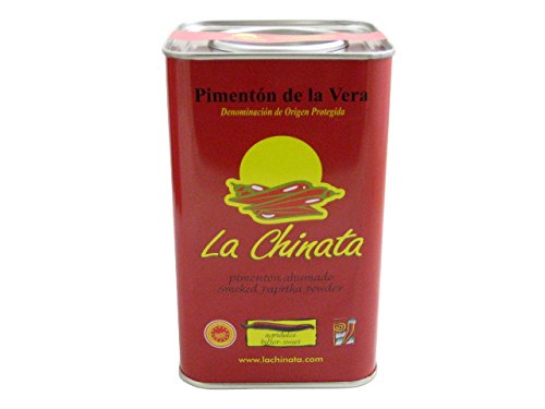 0890859000173 - LA CHINATA PIMENTON DE LA VERA AGRIDULCE DOP (BITTERSWEET SMOKED SPANISH PAPRIKA POWDER) FOOD SERVICE SIZE
