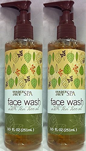 0890885157186 - 2 PACK TRADER JOE'S SPA FACE WASH WITH TEA TREE OIL